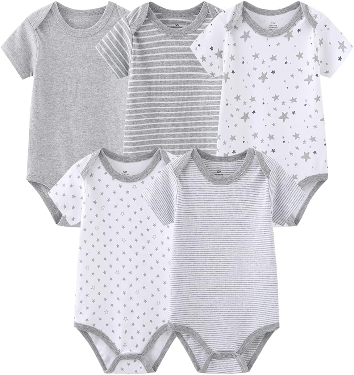 Newborn Baby Clothes Set Onesies Short Sleeve Baby Boy Pants Baby Girl Bodysuits Baby Layette Sets